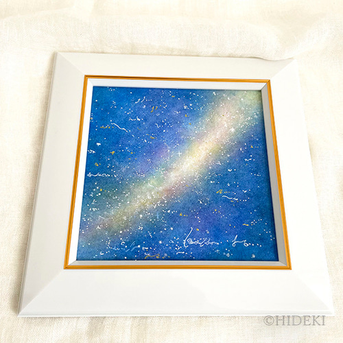 パステルアート 静かで幻想的な夕暮れ パステル画原画 絵画 T's
