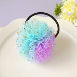 試作♡ハンドメイド♡チュール×まんまるリバティリボン 試作♡ハンドメイド♡チュール×まんまるリバティリボン ベビー