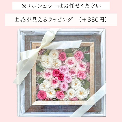 新築祝い 開業祝い 開院祝い プリザーブドフラワー フレーム 額 開店