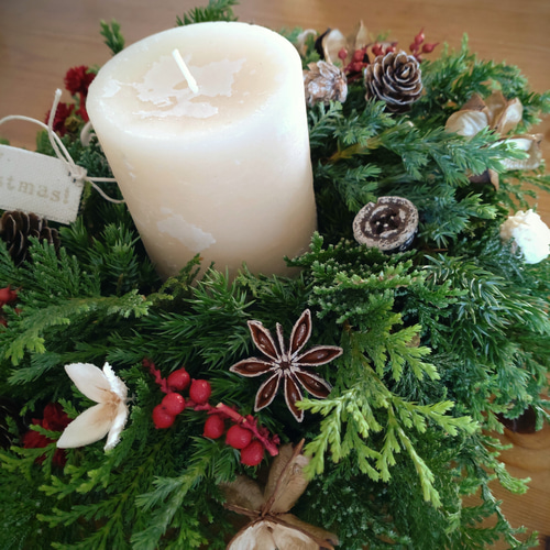 クリスマス2025〘Creema限定〙Xmas 赤い木ノ実♡森のフレッシュ