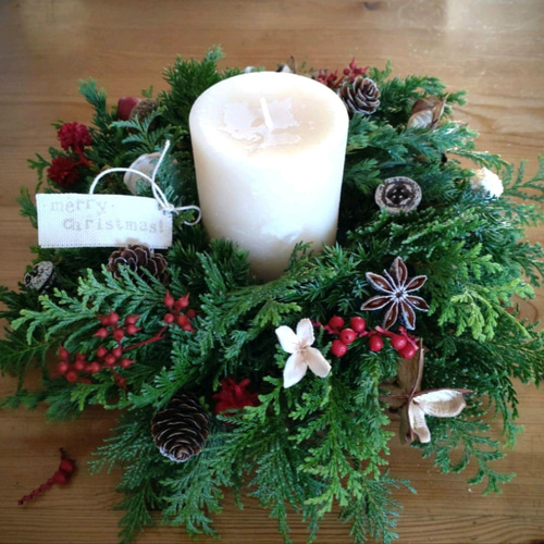 クリスマス2025〘Creema限定〙Xmas 赤い木ノ実♡森のフレッシュ