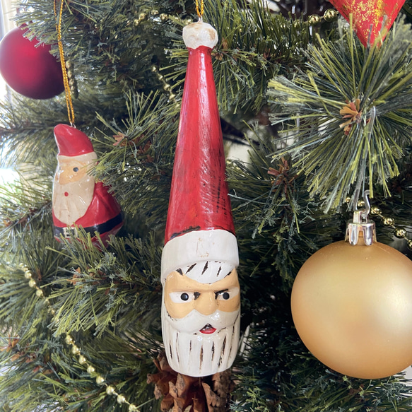 クリスマスオーナメント／ANTIQUE／CHRISTMAS サンタクロース