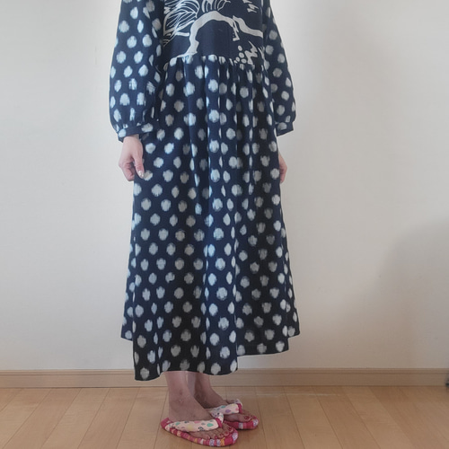 希少】porter classicリメイクワンピーツギハギ手作業一点物