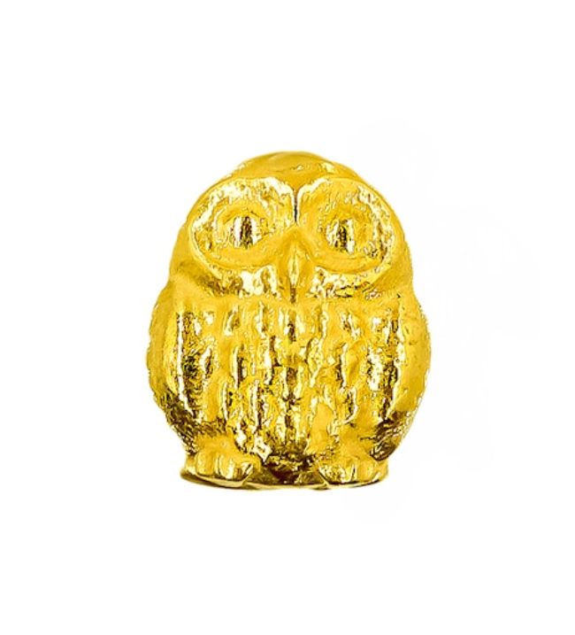 純金 クマ　御守り ＊ 縁起物