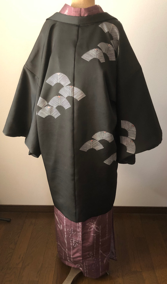 正絹袷羽織 格好よい