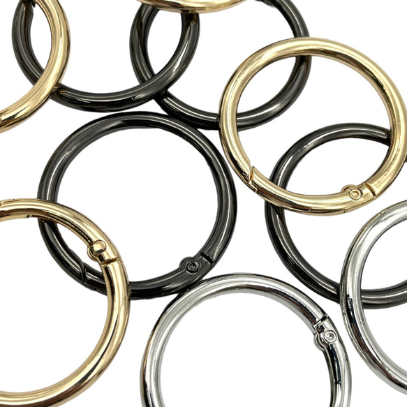 Pt Co. シルバー カラビナ型キーホルダー Pt Co. シルバー カラビナ型キーホルダー