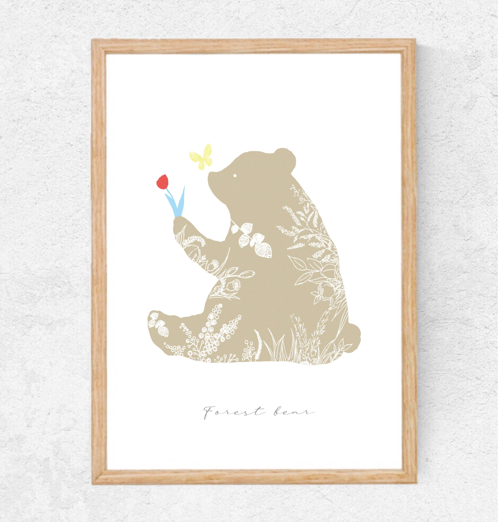 【未使用・額縁特注】クリスマスのクマの切り絵アート（デコパージュ） 71NJsovvk+L._UF350,350_QL50_.jpg