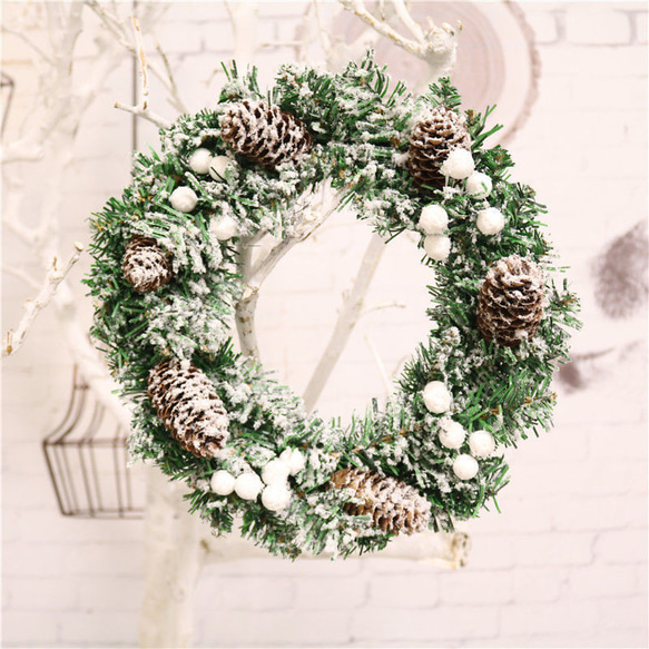 [早割クリスマス2023]クリスマスリース 玄関 クリスマスプレゼント Christmas wreath (Creema 19枚目の画像