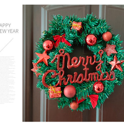 [早割クリスマス2023]クリスマスリース 玄関 五芒星 クリスマスプレゼント Christmas wreath 8枚目の画像