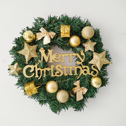 [早割クリスマス2023]クリスマスリース 玄関 五芒星 クリスマスプレゼント Christmas wreath 4枚目の画像