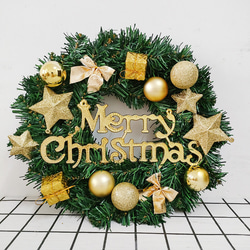 [早割クリスマス2023]クリスマスリース 玄関 五芒星 クリスマスプレゼント Christmas wreath 5枚目の画像