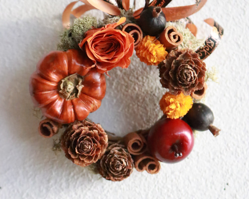 【おまとめ】ハロウィン　ミニリース☘ ハロウィンミニリース リース Deuxieme(ドゥズィエム) 通販 16683867