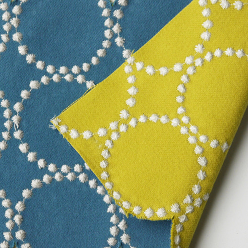 ミナペルホネン スツール タンバリン 丸椅子 【ブルー/イエロー