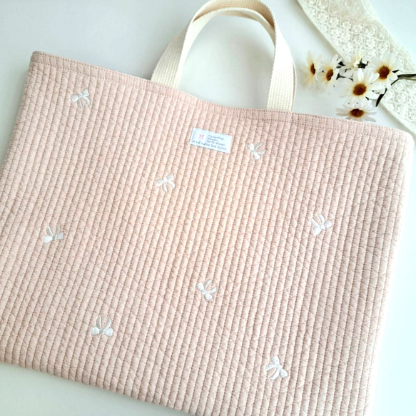 h　ヌビバッグ　リボン　レッスンバッグ ヌビ レッスンバッグ リボン/サブバッグ ヌビバッグ レッスン