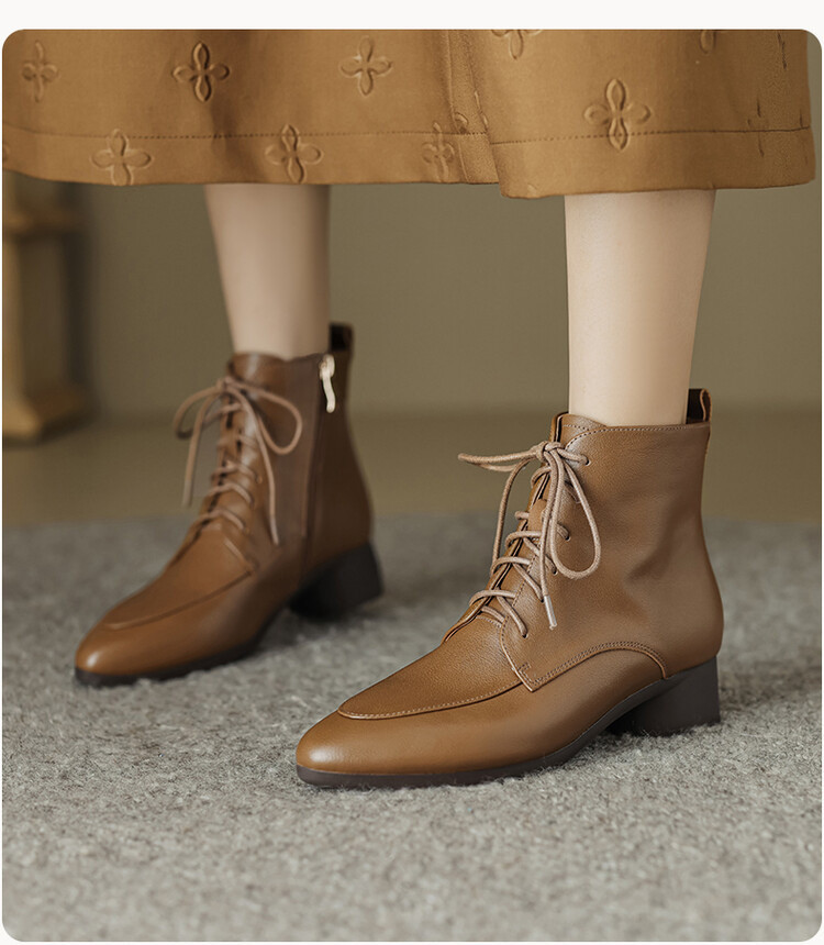 ★サイズ交換可能★本革製靴　ハンドメイドシューズ　ハイヒール　レディース ブーツ 10,205円