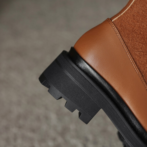 ★サイズ交換可能★本革製靴　ハンドメイドシューズ　ハイヒール　レディース ブーツ 19枚目の画像