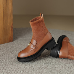 ★サイズ交換可能★本革製靴　ハンドメイドシューズ　ハイヒール　レディース ブーツ 11枚目の画像