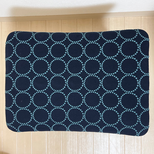 ミナペルホネン スツール タンバリン 丸脚 【 新インディゴ/ダーク