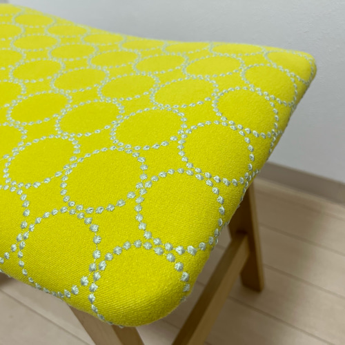 ミナペルホネン dop タンバリン l4 スクエア スツール【イエロー】椅子 ミナペルホネン dop タンバリン l4 スクエア スツール【イエロー】椅子