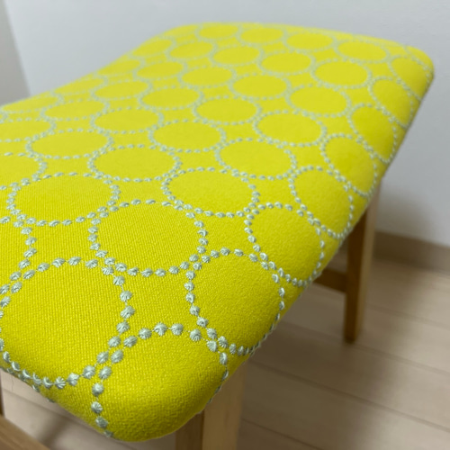 ミナペルホネン dop タンバリン l4 スクエア スツール【イエロー】椅子 ミナペルホネン dop タンバリン l4 スクエア スツール【イエロー】椅子