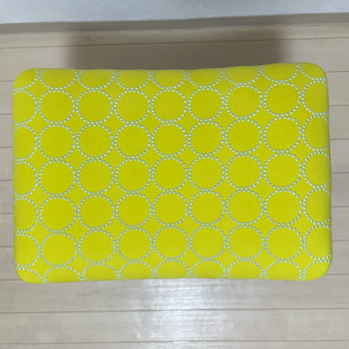 ミナペルホネン dop タンバリン l4 スクエア スツール【イエロー】椅子