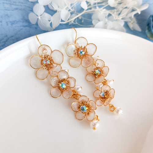 165 ブローチシリーズカラフルなオウムさん　ピアスorイヤリング 165 ブローチシリーズカラフルなオウムさん ピアスorイヤリング