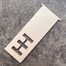 スノーピーク フラットバーナー用 アシナガプレート 器具栓延長