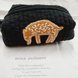 ☆専用です❣️ミナペルホネン ハンドメイド ミニポーチ ちょっと大きめ ハンドメイド ファスナーポーチ ミニ ミナペルホネン one day