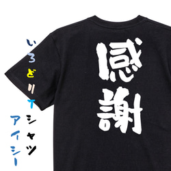 感謝系半袖Tシャツ【感謝】おもしろTシャツ　ネタTシャツ 2枚目の画像