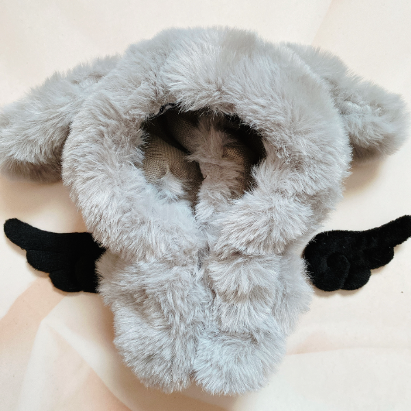 ブランド品専門の 着ぐるみ 【わたあめ様 青 たれみみうさぎ おまとめ】ぬい服 オレンジ 10cm その他