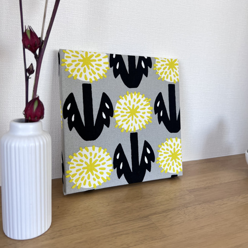 たんぽぽ アート フラワー 花柄 ファブリックパネル インテリア たんぽぽ アート フラワー 花柄 ファブリックパネル インテリア