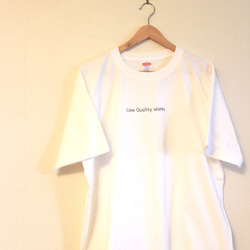 Original Logo Print T-Shirt 6.2oz L White 3枚目の画像