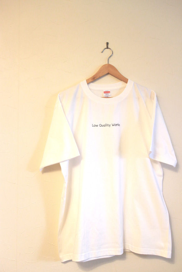 Original Logo Print T-Shirt 6.2oz L White 3枚目の画像