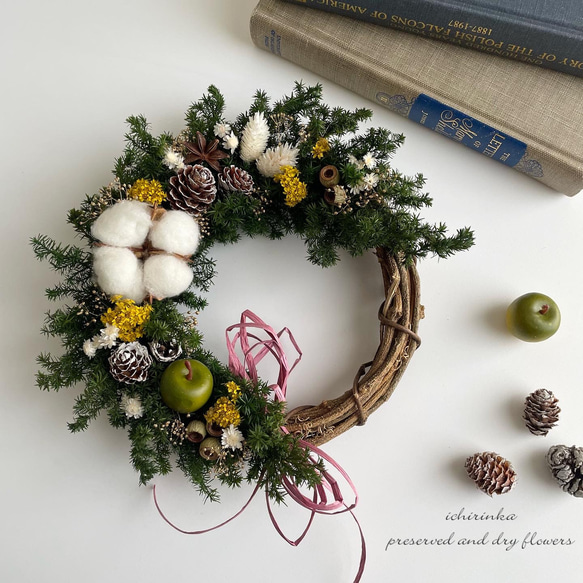 winter wreathe ② 2023 クリスマスリース