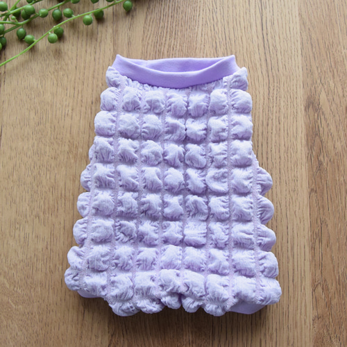 ハンドメイド 編み模様ジャガードボア シンプル暖かタンクトップ 犬服