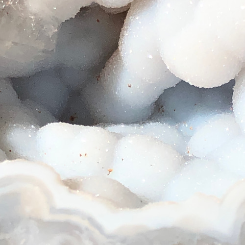 トレジャーメノウ☆ドゥルージー(シュガー)アゲート☆ジュエリー