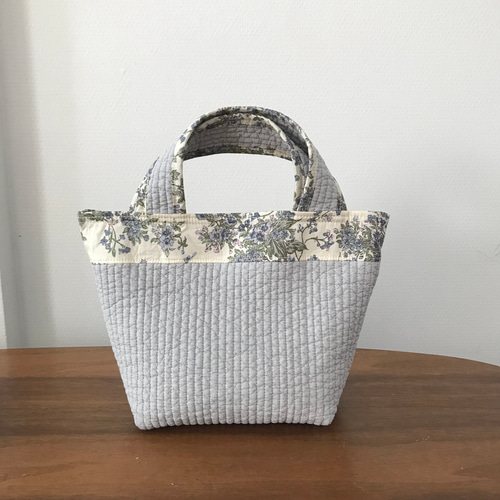 再販】ヌビキルトとリバティ ミニトートバッグ トートバッグ トート