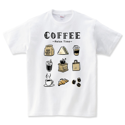 カフェ tシャツ コーヒー tシャツ 北欧 おしゃれ グッズ 雑貨