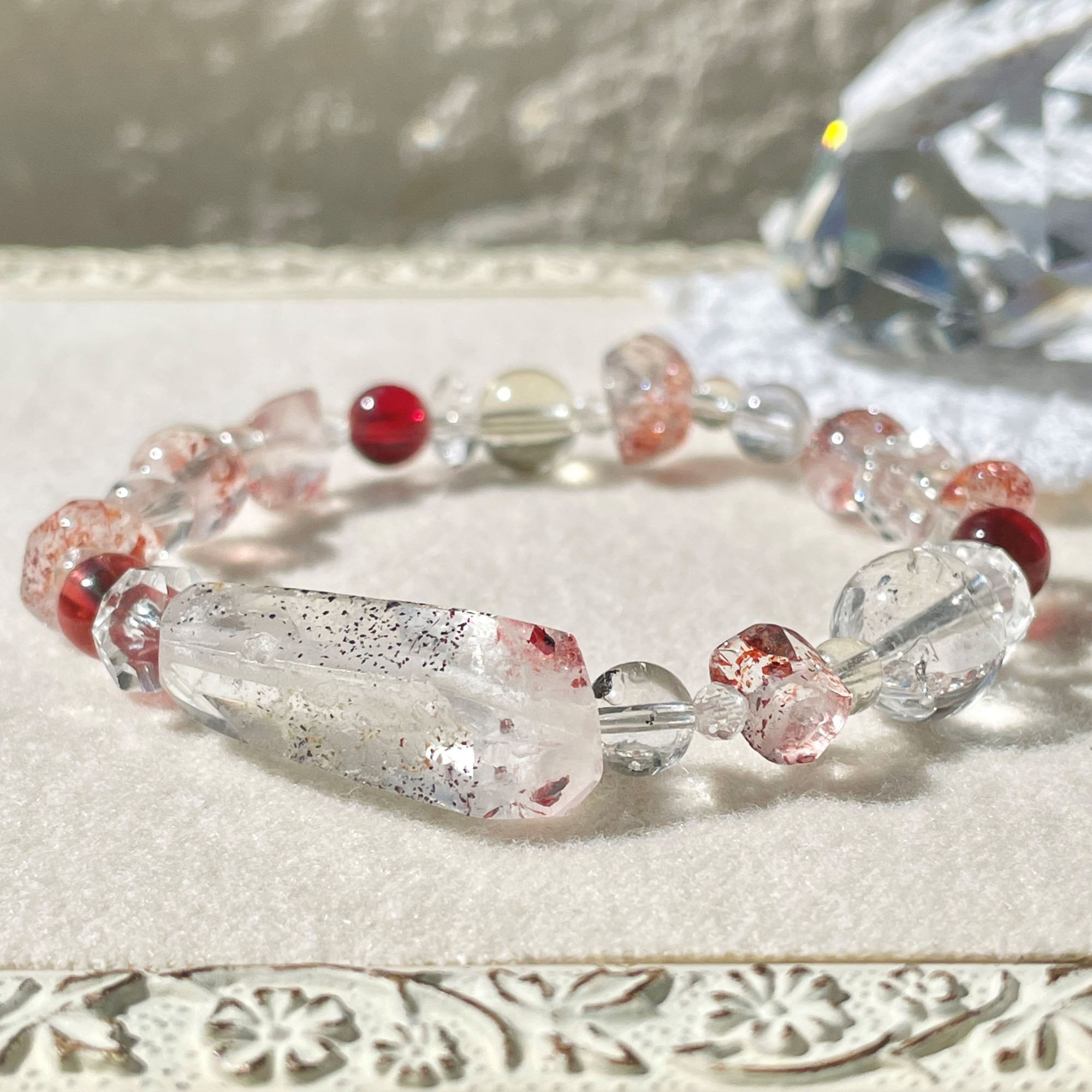 14kgfアンデシンラブラドライトブレスレット 14kgf☆ 天然石ラブラドライト ブレスレット | iichi 日々の