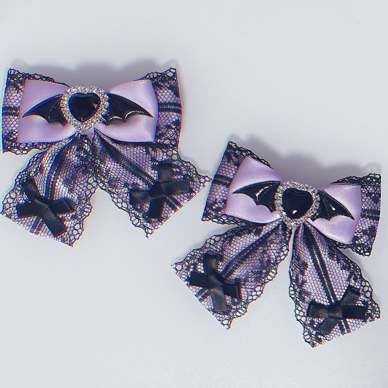 なな様ハンドメイド♡black×purple 小悪魔ツイン⑨