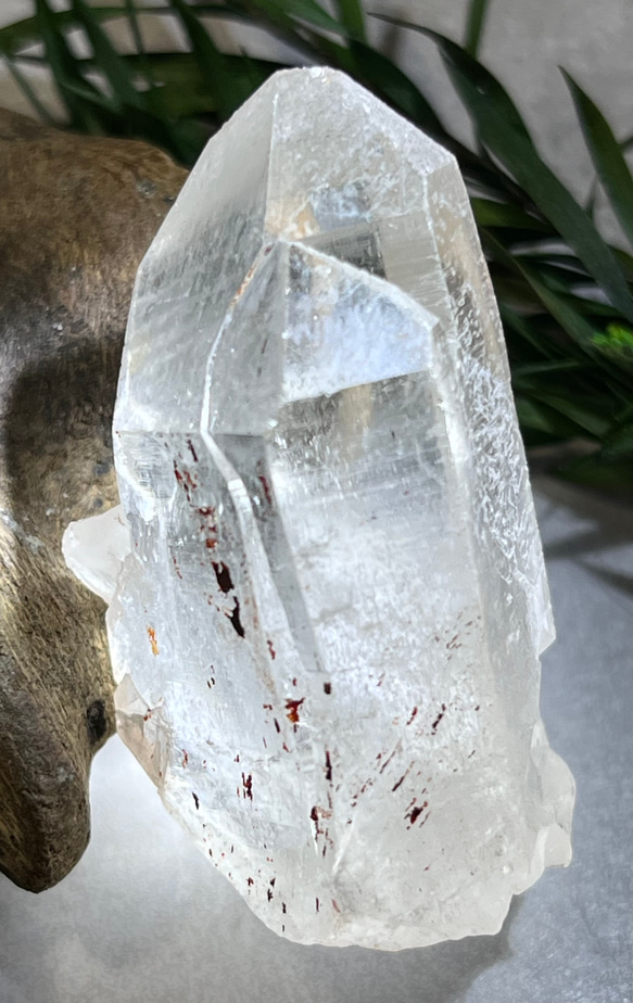 親子水晶✨ レインボー　ヒマラヤ　マニカラン産　クリスタル  原石　ポイント