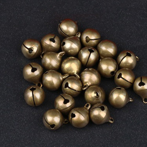 鈴 4個 12mm すず チャーム 小物 アクセサリーパーツ キーホルダー