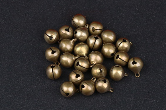 鈴 4個 12mm すず チャーム 小物 アクセサリーパーツ キーホルダー