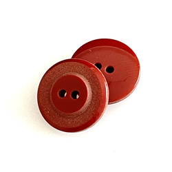 Ref.P13480　red(terracotta) 14mm （フランス） １セット（4点） 2枚目の画像