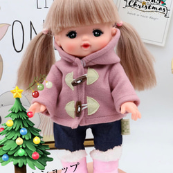 ソランちゃん服 めるちゃん着られる服 レミンちゃんなど用服 暖かい冬