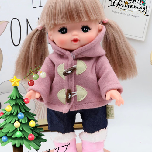 ソランちゃん服 めるちゃん着られる服 レミンちゃんなど用服 暖かい冬