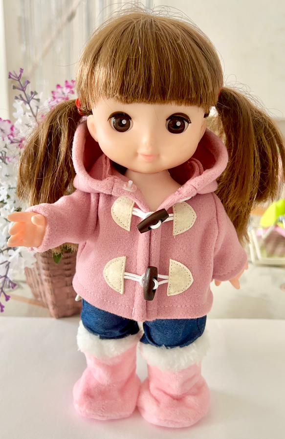 流行に  ソランちゃん服 めるちゃん着られる服 レミンちゃんなど用服 クラフト・布製品
