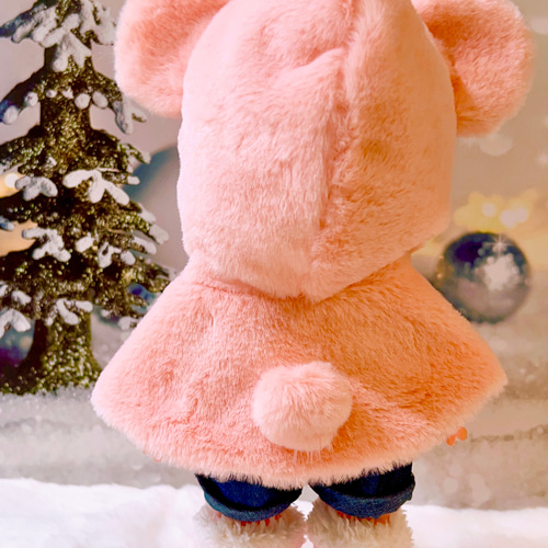 ソランちゃん服 めるちゃん着られる服 レミンちゃんなど服 モコモコ