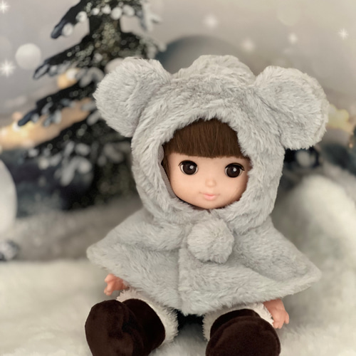 メルちゃん服 ソランちゃん服 クリスマス サンタ服(帽子