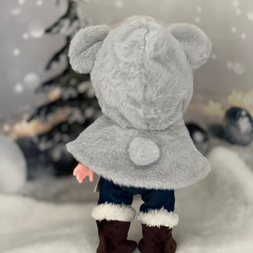 ソランちゃん服 めるちゃん服 レミンちゃんなど用服 暖かい冬服2点